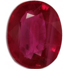 Natural Indian Ruby 4-5 Carats Oval
