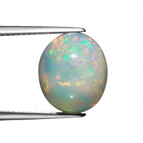 Natural Opal Gemstone 4-5 Carats Oval