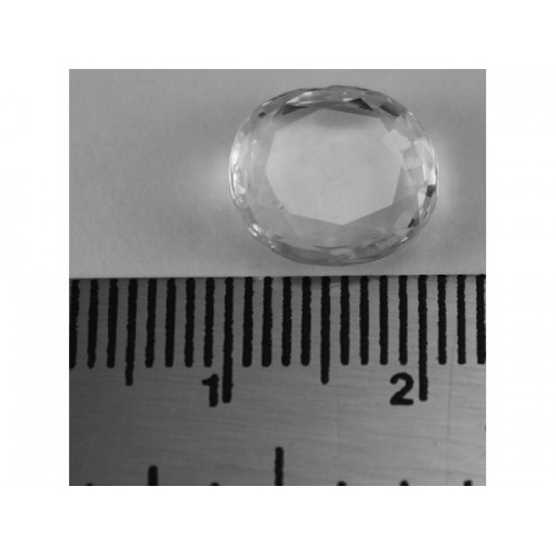 White Sapphire 4.39 Carats GII Certified