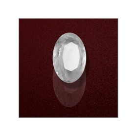 White Sapphire 4.71 Carats GII Certifed