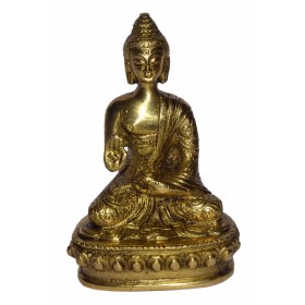 Bhuddha Idol In Brass 