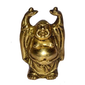 Laughing Buddha In Brass