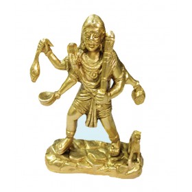 Bhairav Idol In Brass