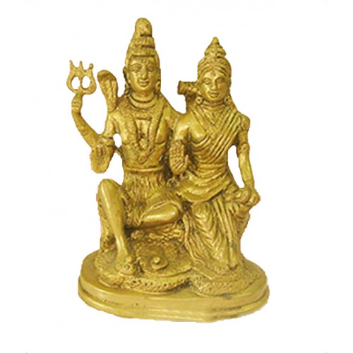 Shiv And Parvati Idol