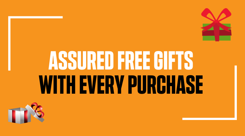 free gifts with every purchase